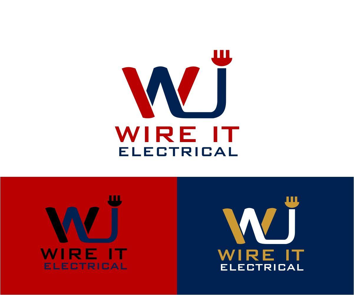 Wire Electrical Logo - Elegant, Playful, Electrical Logo Design for WIRE IT ELECTRICAL