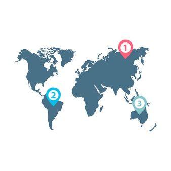 People with Blue World Logo - World Map Vectors, Photos and PSD files | Free Download