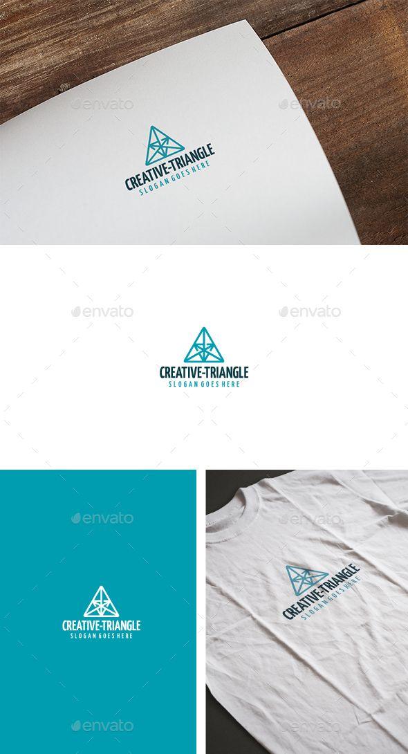 Triangle Health Logo - Creative Triangle Logo - Abstract #Logo Templates | Logo Design