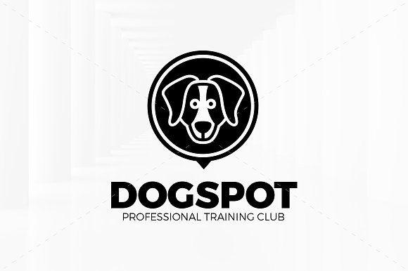 Black Spot Logo - Dog Spot Logo Template Logo Templates Creative Market