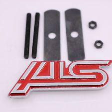 Red and Gold with 4 On the Front Logo - Gold High Quality Metal Car Front Badge Sticker Grill Emblem for ...