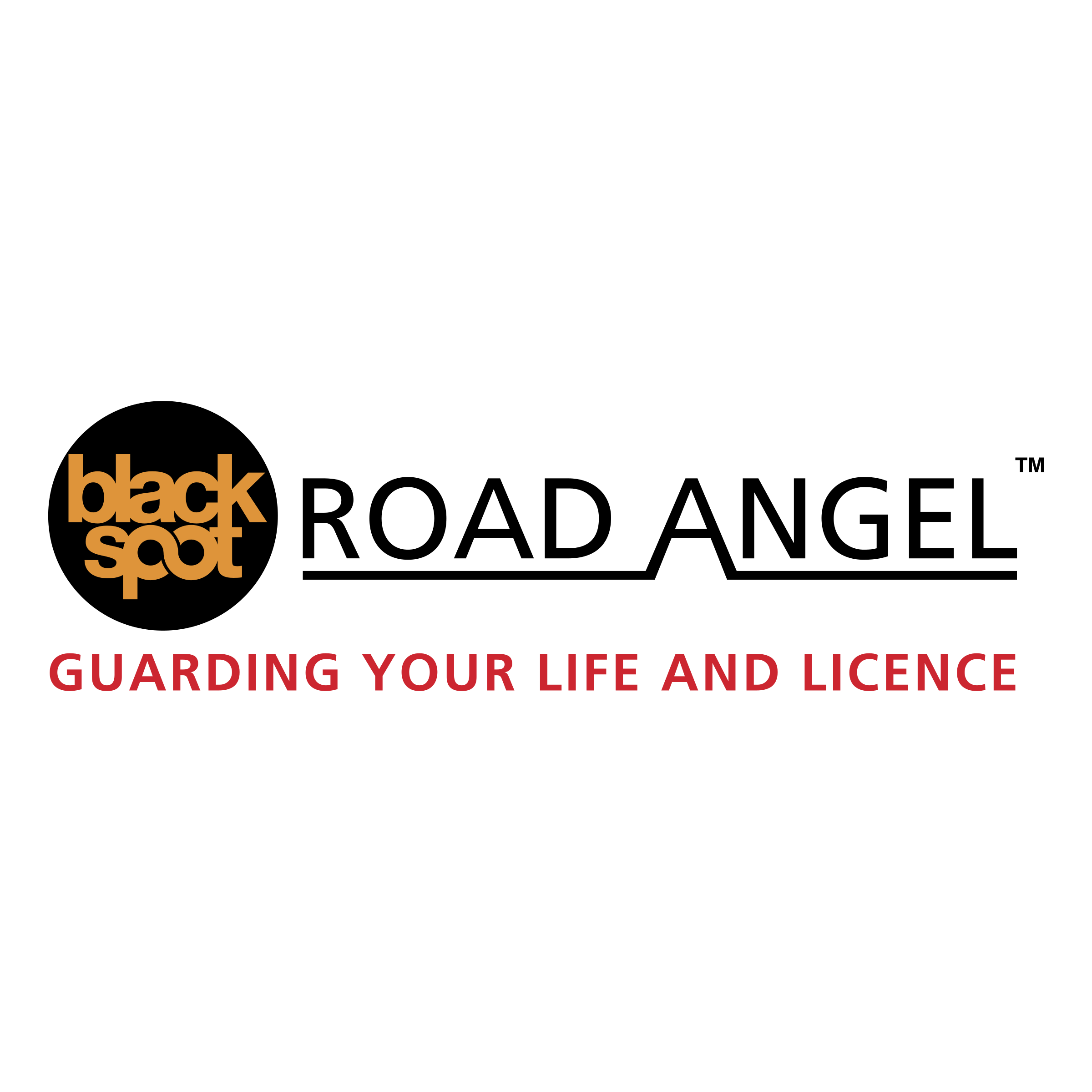 Black Spot Logo - Blackspot Road Angel Logo PNG Transparent & SVG Vector - Freebie Supply