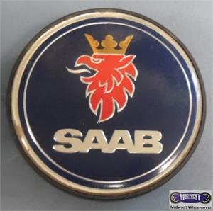 Red and Gold with 4 On the Front Logo - 68191, CENTER CAP, 99-03, SAAB, 9-3, 9-5, DARK BLUE WITH SAAB EMBLEM ...