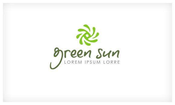 Sun and Green Logo - green sun logo 2 by kissorsa on Clipart library - Clip Art Library