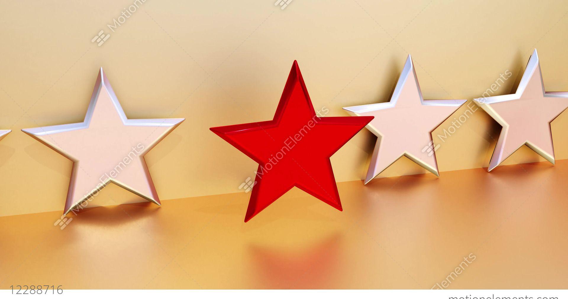 Red and Gold with 4 On the Front Logo - Animation Of A Red VIP Star In Front Of Golden Background. Symbol ...