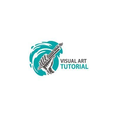 Art Logo - Visual Art Tutorial Logo | Logo Design Gallery Inspiration | LogoMix
