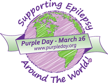 Purple Org Logo - Purple Day Epilepsy Around The World!