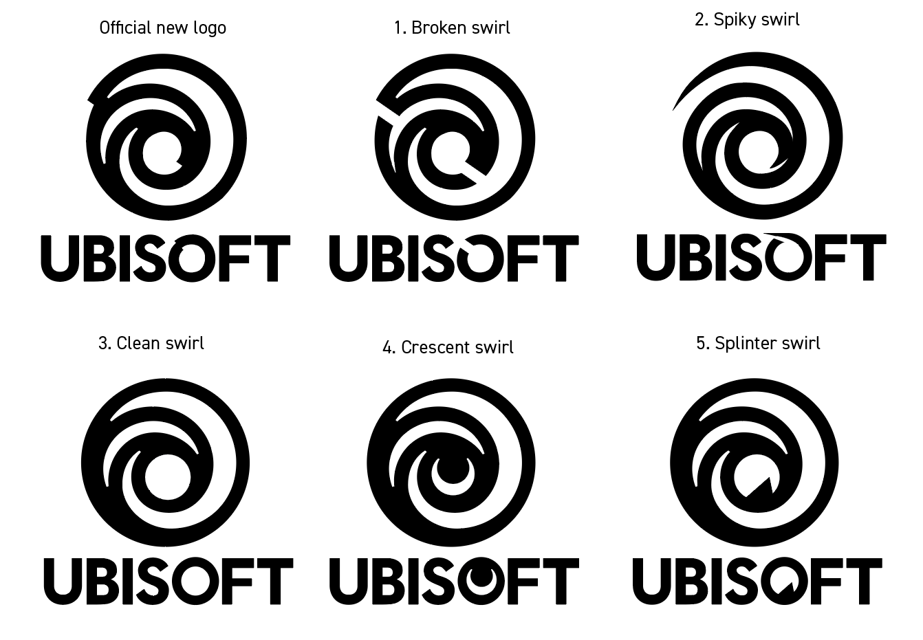 Ubisoft Logo - New ubisoft Logos