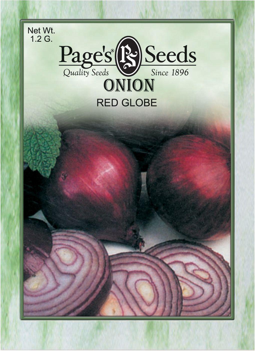 Red Globe Company Logo - Onion Red Globe. The Page Seed Company, Inc
