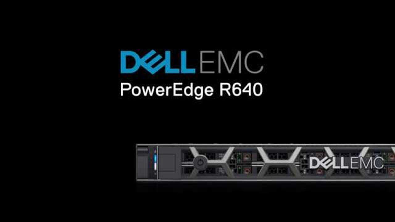 EMC Server Logo - Dell EMC PowerEdge R640 Rack Server