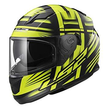 Black and Yellow M Logo - Helmet Motorcycle LS2 FF320 Stream Bang Hi-Vis Black/Yellow M Yellow ...