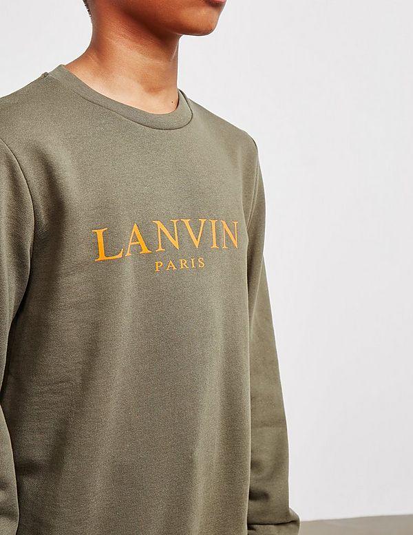 Lanvin Logo - Lanvin Logo Sweatshirt | Tessuti