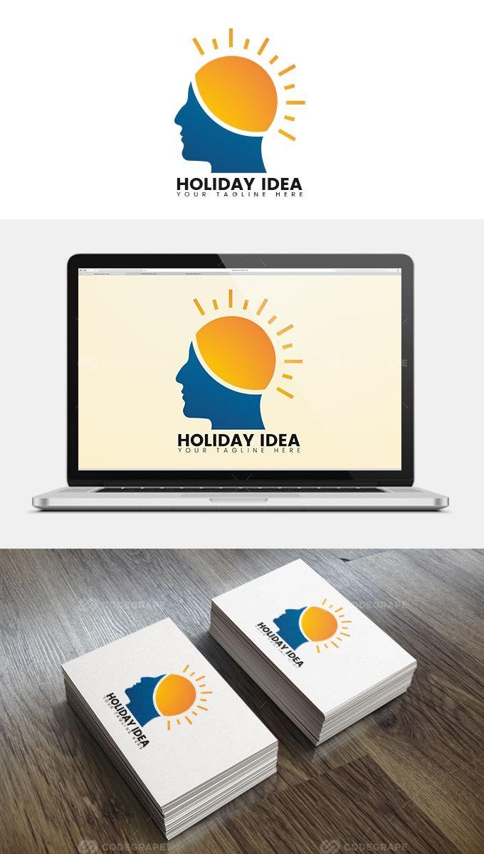 Sun and Man Logo - Sun Man Logo - Print | CodeGrape