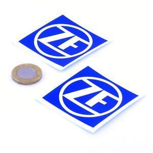 ZF Automotive Logo - ZF Gearbox Stickers Car Racing Decals Vinyl 50mm x2 JDM Tuning Race
