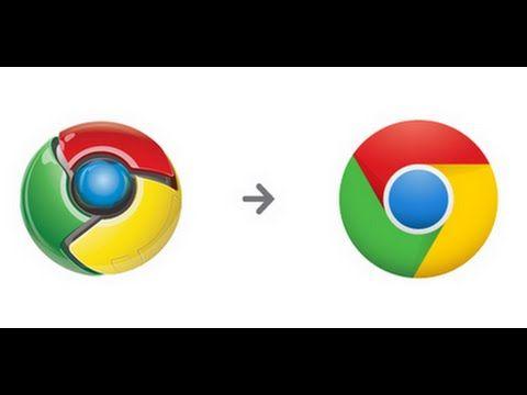 Original Google Chrome Logo - How to restore back Google chrome icon - YouTube