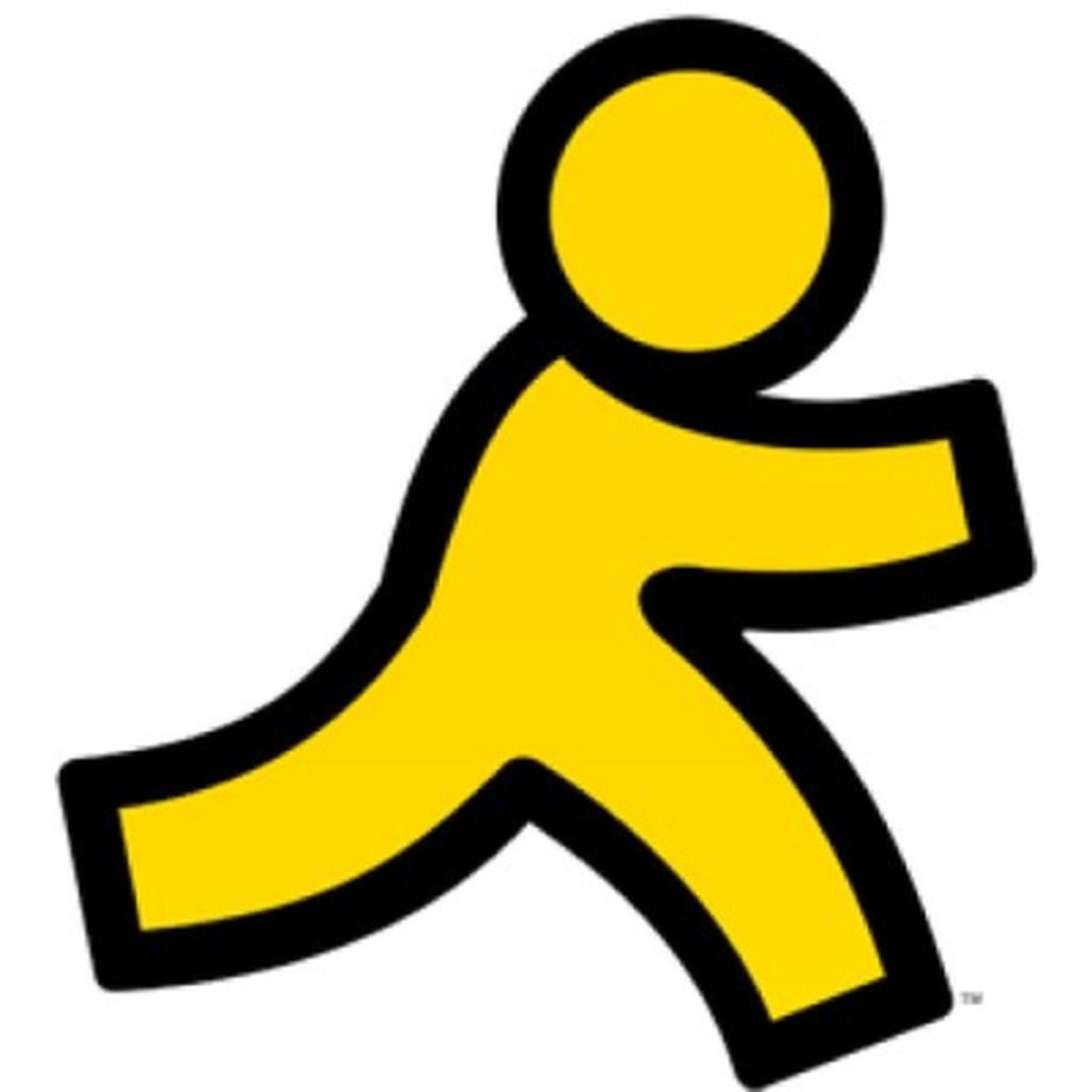 AOL Running Man Logo - AOL Instant Messenger developer team laid off, reports NYT