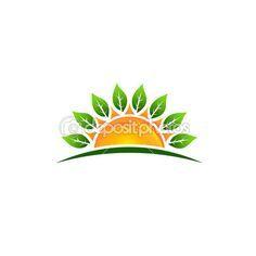 Sun and Green Logo - 97 Best logo ideas images | Logo ideas, People logo, Plant logos