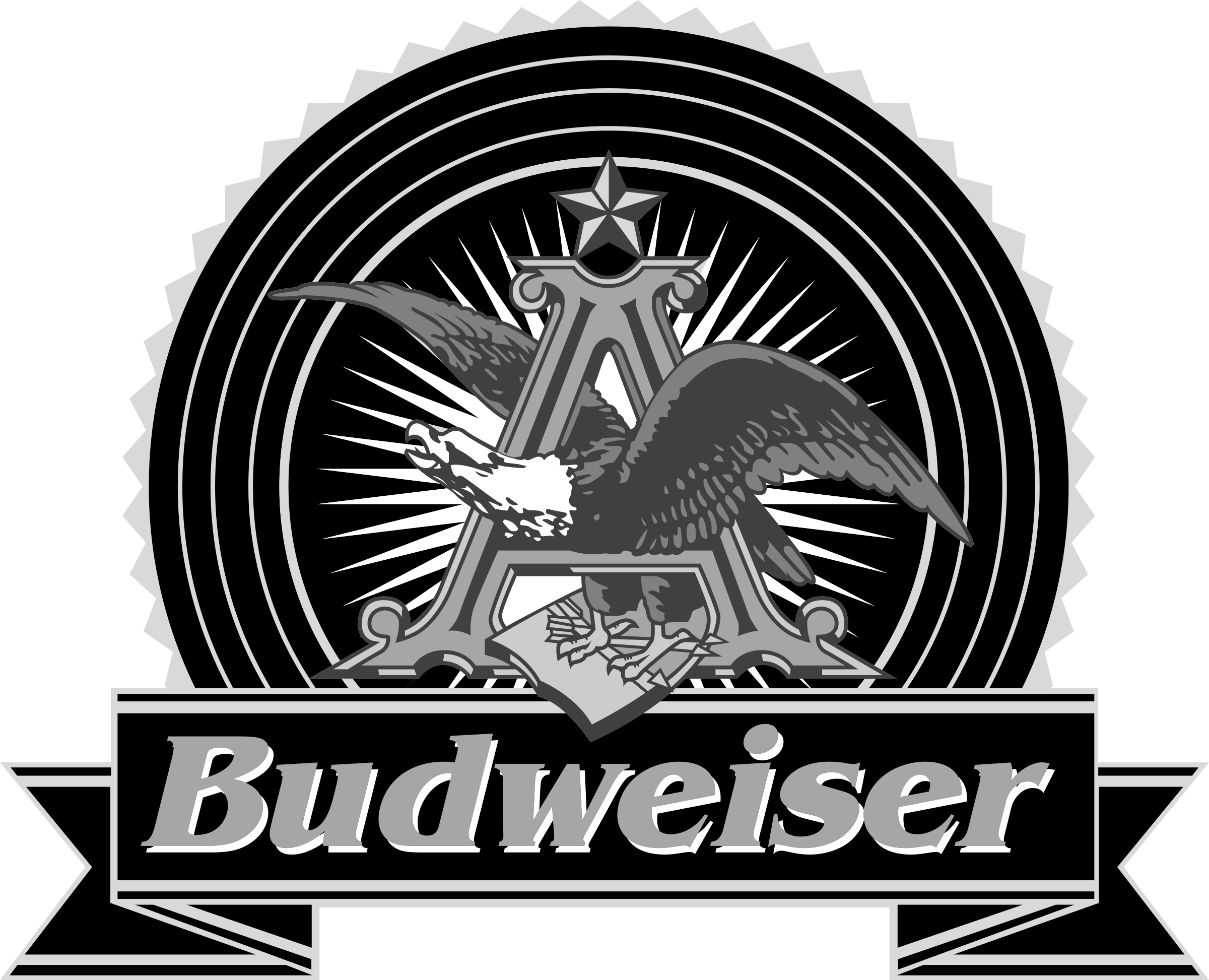 Budweiser Eagle Logo - Budweiser Eagle Logo PNG Transparent & SVG Vector - Freebie Supply