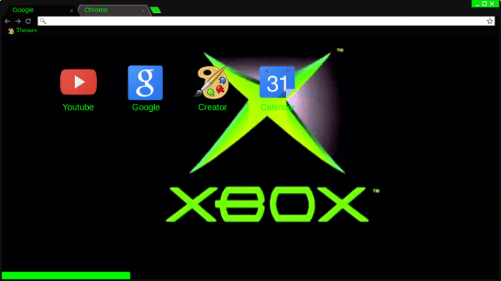 Original Google Chrome Logo - Original Microsoft Xbox Logo Chrome Theme - ThemeBeta