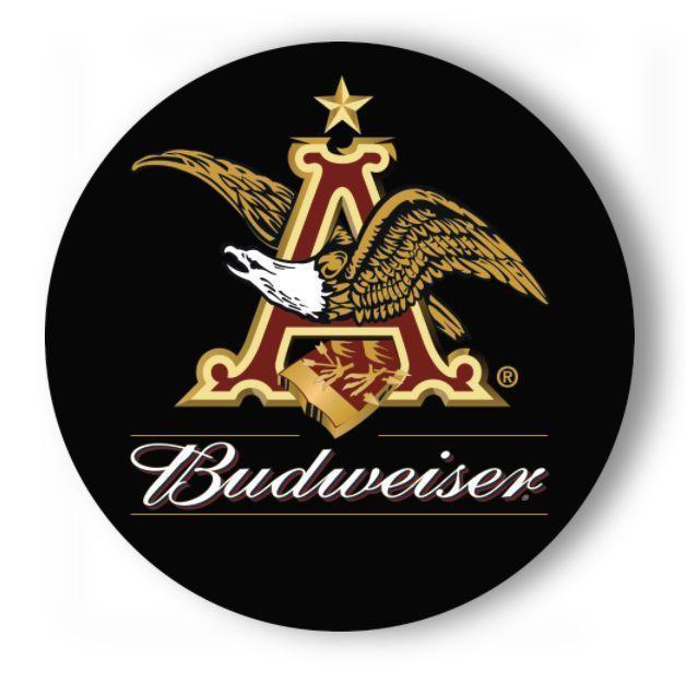 Budweiser Eagle Logo - Budweiser eagle - round metal sign - 7