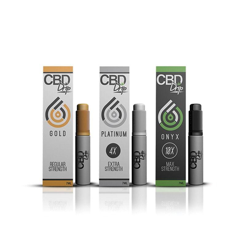 Vapes CBD Logo - CBD Drip CBD Vape Additive, Platinum, Onyx • CBD Oil Solutions