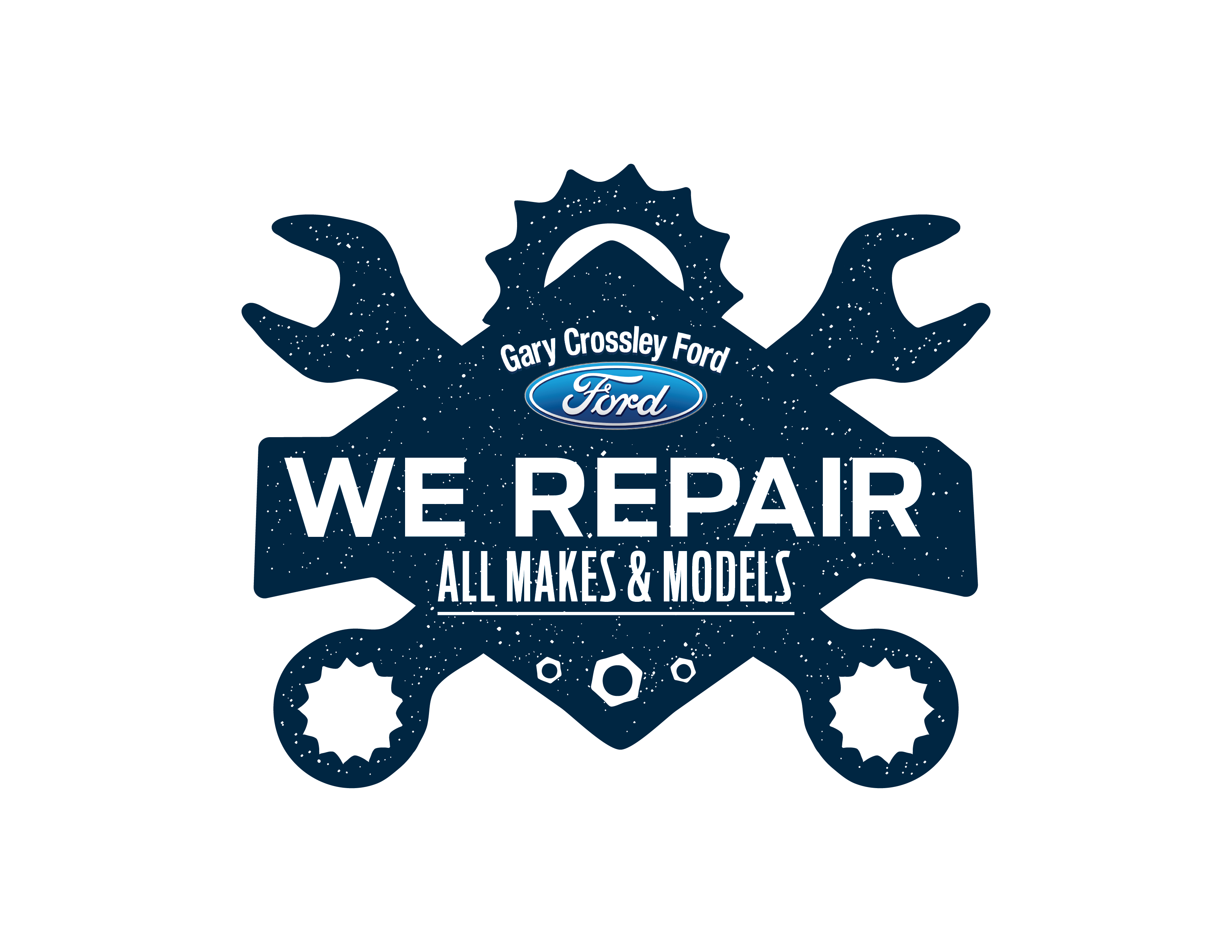 Automotive Service and Repair Logo - Ford Service Department | Automotive Service Kansas City | Gary ...