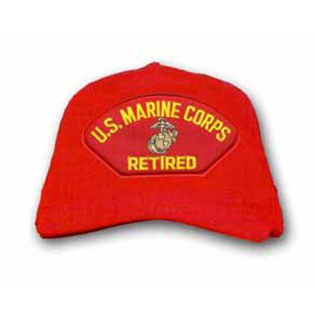 Red Ball Brand Logo - U.S. Marine Corps Retired with EGA Red Ball Cap - Walmart.com