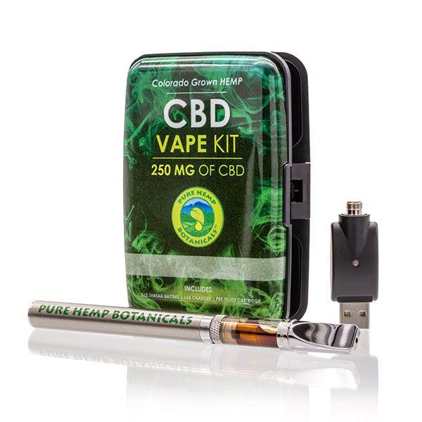 Vapes CBD Logo - 250mg CBD Vape Oil Cartridge & Pen | Pure Hemp Botanicals