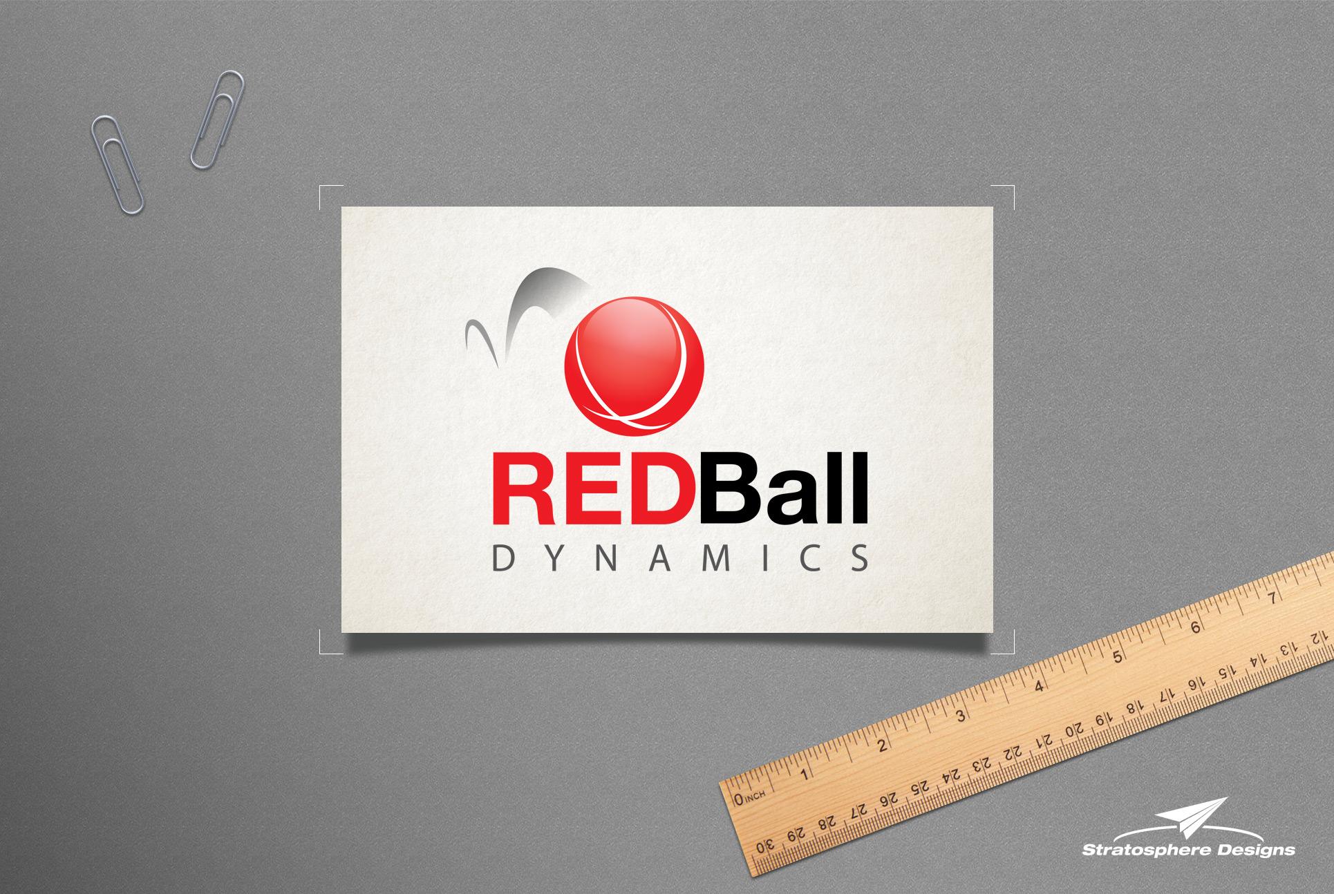 Red Ball Brand Logo - Logo Design by Stratosphere Designs
