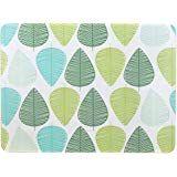 Blue and Green Leaf Logo - Set of 8 Blue & Green Leaf Placemats & 8 Coasters: Amazon.co.uk