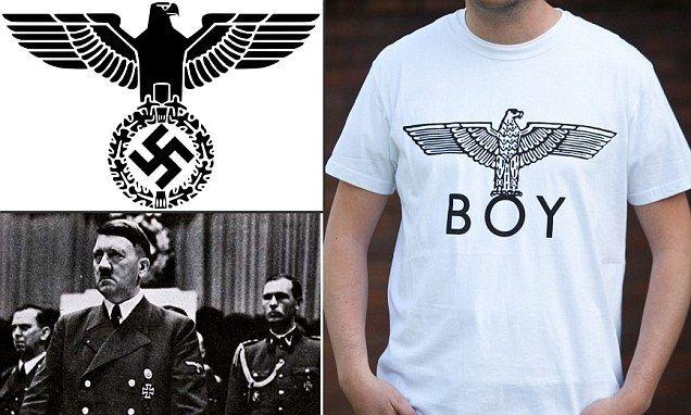 Nazi Bird Logo - Boy London label has been asked changes its logo because it looks