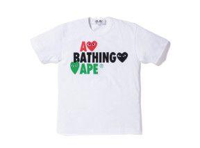 CDG BAPE Logo - A Bathing Ape x PLAY COMME des GARCONS Full Collection