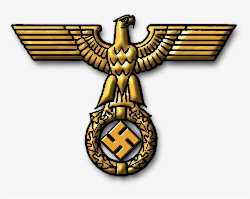 Nazi Bird Logo - Nazi Eagle Symbol Wallpaper War Ii Transparent PNG