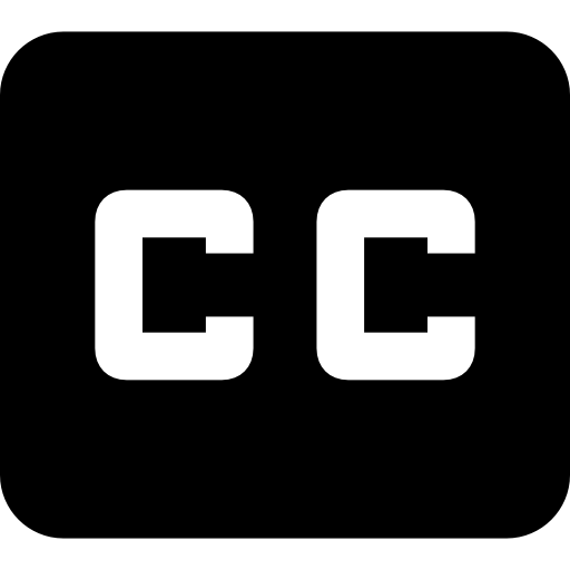 Closed Caption Logo - Closed Caption logo - Free logo icons
