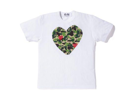 CDG BAPE Logo - A Bathing Ape x PLAY COMME des GARCONS Full Collection. Stuff