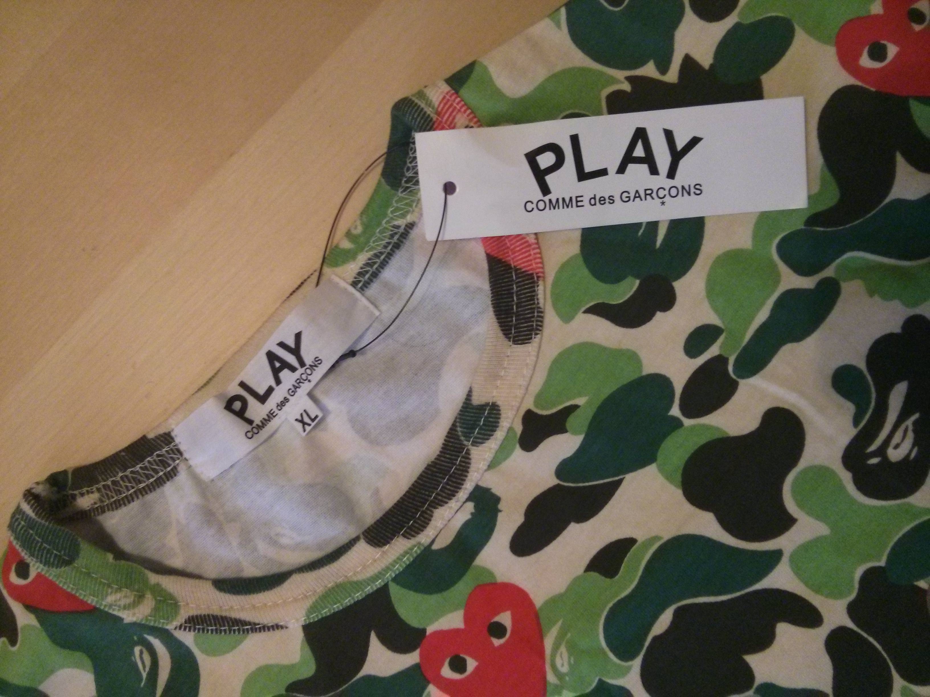 CDG BAPE Logo - Legit Check Bape x CDG Full Camo