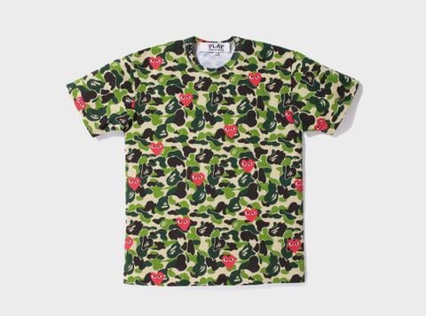 CDG BAPE Logo - Bape x CDG tee - Medium – SHCCK