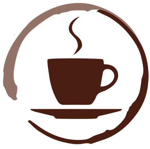 Coffee Cup Logo - Steaming Coffee Cup Logo Coffee Cups with Logos – GreatFin Designs