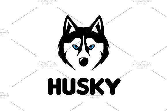 Husky Logo - Husky Face Logo ~ Logo Templates ~ Creative Market