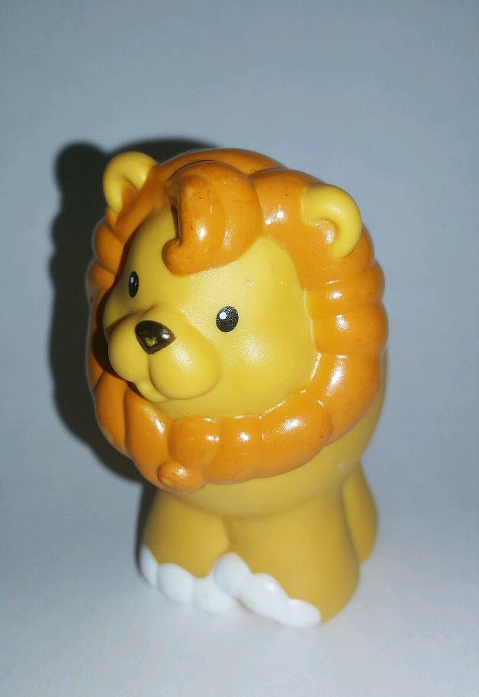 Little Orange Lion Logo - Fisher Price Little People Orange Lion Zoo Ark Replacement Figure in ...