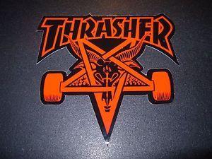 Thrasher Skate Logo - THRASHER Skate STICKER Skate 4