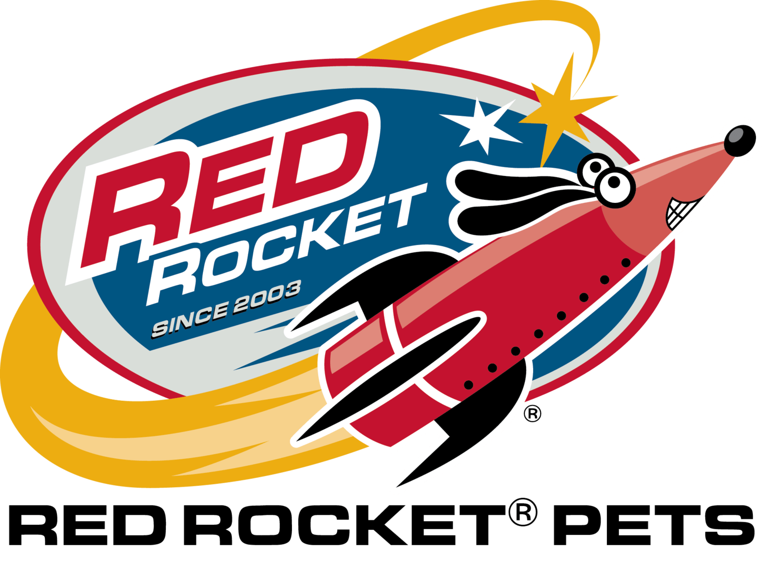 Red Rocket Logo - Red Rocket Pets