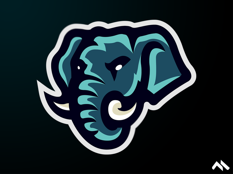 Elephant Mascot Logo - Elephant mascot logo by Matt H | Dribbble | Dribbble