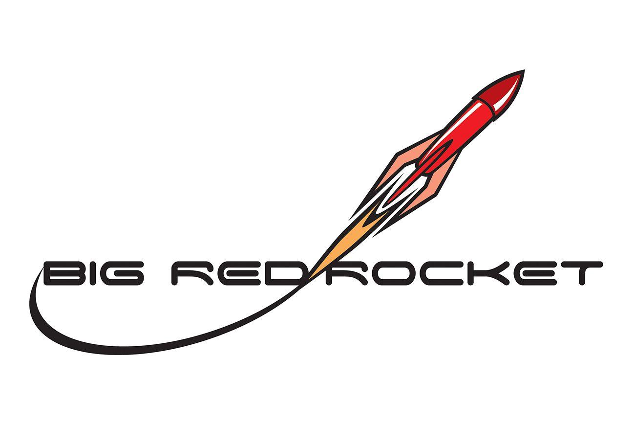 Red Rocket Logo - Big Red Rocket Logo | DLR Graphics | Freelance Graphic Design