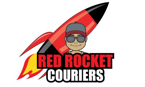 Red Rocket Logo - Red Rocket Couriers - !Audacious Church - One church in three ...