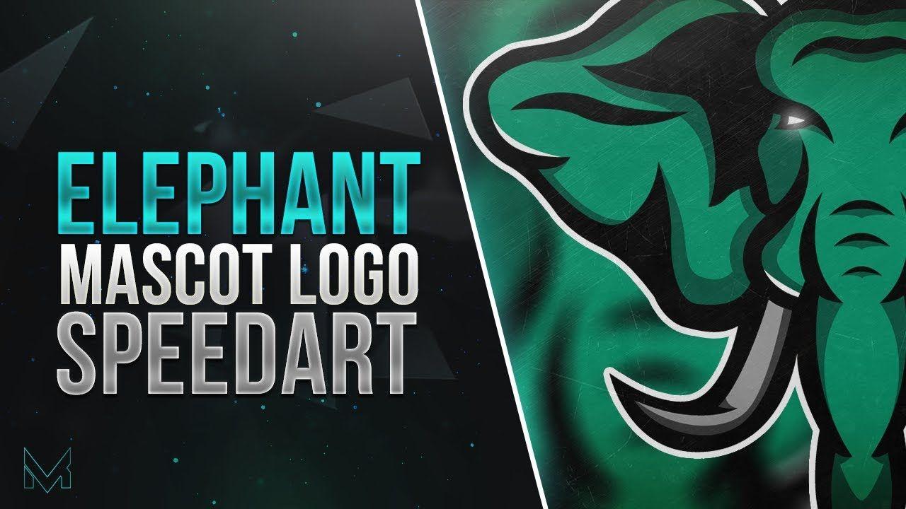 Elephant Mascot Logo - Adobe Illustrator || Elephant Mascot Logo Speedart || FOR SALE ...