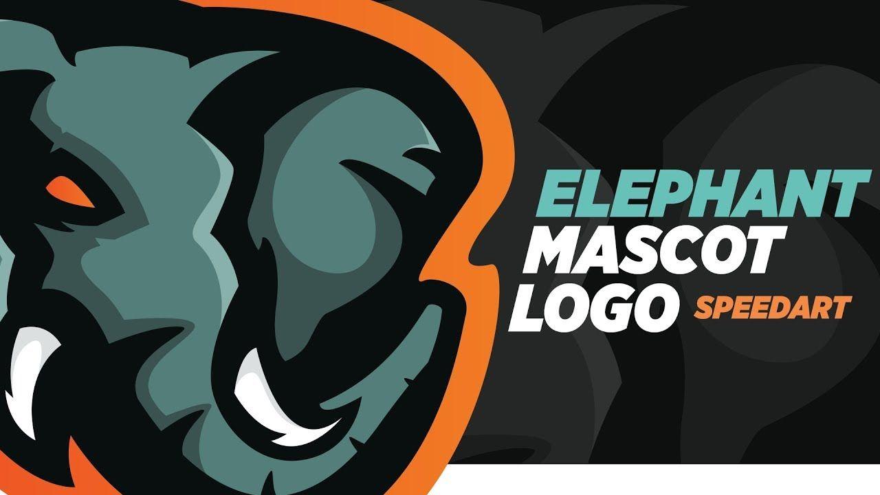 Elephant Mascot Logo - Advice Series/Speed Art: Esports Elephant Mascot - Moving forward as ...