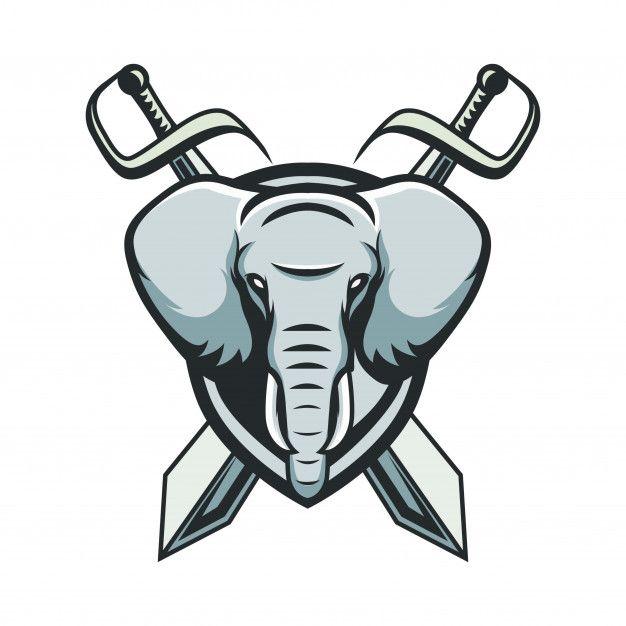Elephant Mascot Logo - Elephant vector mascot logo illustration Vector | Premium Download