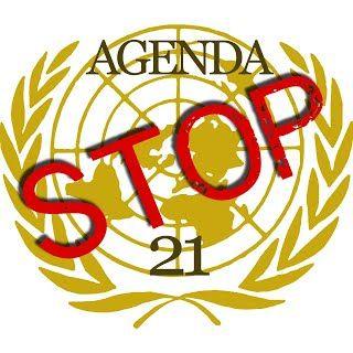 Un Agenda 21 Logo - STOP GENOCIDE under the cover of U.N. AGENDA 21