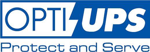UPS Blue Logo - OPTI UPS Download Center